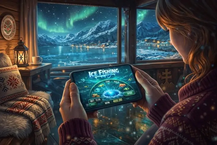 Čo je mobilná aplikácia Ice Fishing Game